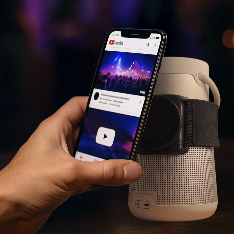M-STRAP - Le bracelet magnétique nomade pour smartphone